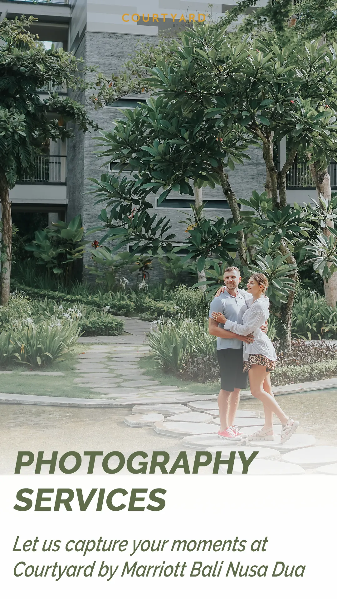 Courtyard Bali Nusa Dua photography sample