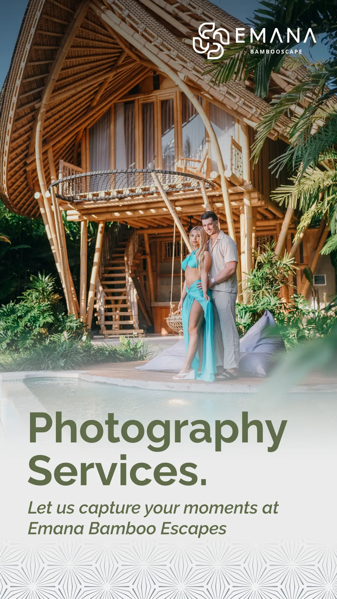 Emana Bamboo Escapes photography sample